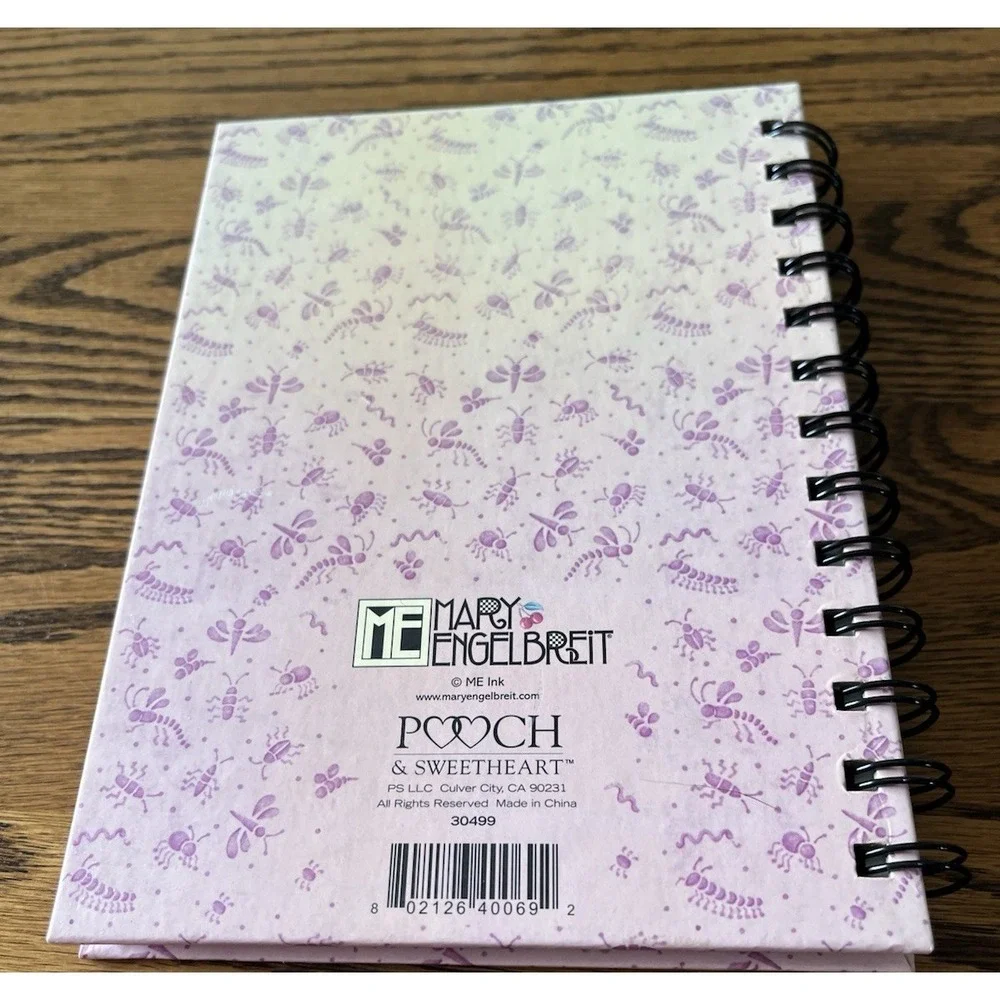 Mary Engelbreit Spiral Hard Cover Journal Diary 30499 Reach End Of Your Rope